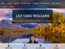 Tablet Screenshot of lily4liberty.com